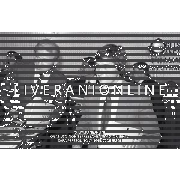 NEG- RETROSPETTIVA GIOVANNI TRAPATTONI ALLENATORE NELLA FOTO GIOVANNI TRAPATTONI CON GIANCARLO DE SISTI A COVERCIANO NELL’ANNO 1986 AG ALDO LIVERANI SAS