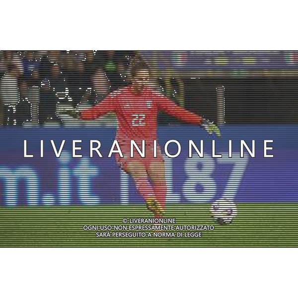 TVRCOR - Italia vs Brasile – Amichevole nazionale Italiana femminile – Stadio Ennio Tardini Parma (PR) 28-10-2025 nella foto Francesca Durante ©TVRCOR Corradin Roberta - AGENZIA ALDO LIVERANI SAS