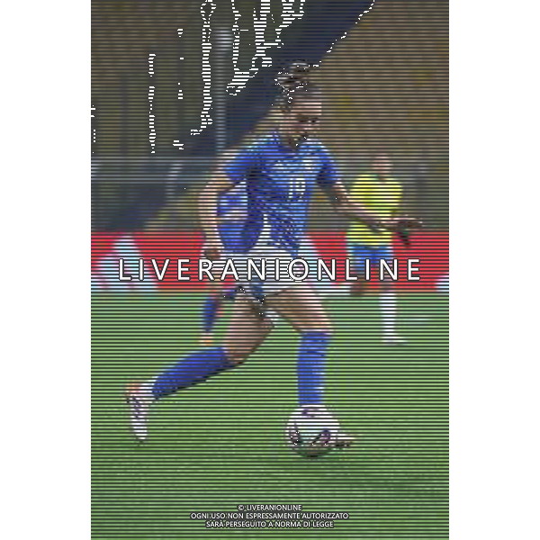 TVRCOR - Italia vs Brasile – Amichevole nazionale Italiana femminile – Stadio Ennio Tardini Parma (PR) 28-10-2025 nella foto Martina Lenzini ©TVRCOR Corradin Roberta - AGENZIA ALDO LIVERANI SAS