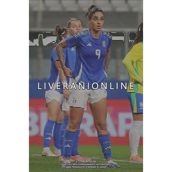 TVRCOR - Italia vs Brasile – Amichevole nazionale Italiana femminile – Stadio Ennio Tardini Parma (PR) 28-10-2025 nella foto Martina Piemonte ©TVRCOR Corradin Roberta - AGENZIA ALDO LIVERANI SAS