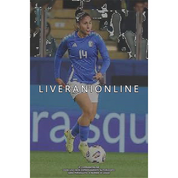 TVRCOR - Italia vs Brasile – Amichevole nazionale Italiana femminile – Stadio Ennio Tardini Parma (PR) 28-10-2025 nella foto Chiara Beccari ©TVRCOR Corradin Roberta - AGENZIA ALDO LIVERANI SAS