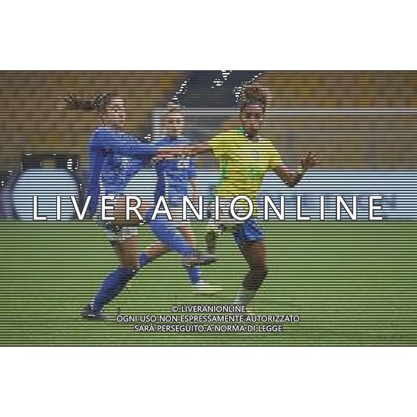 TVRCOR - Italia vs Brasile – Amichevole nazionale Italiana femminile – Stadio Ennio Tardini Parma (PR) 28-10-2025 nella foto Giulia Dragoni e Luany Vitoria Da Silva Rosa ©TVRCOR Corradin Roberta - AGENZIA ALDO LIVERANI SAS
