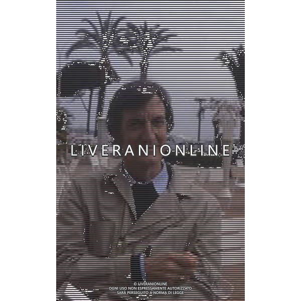 DIAP-RETROSPETTIVA CARLO LIZZANI REGISTA NELLA FOTO CARLO LIZZANI REGISTA A CANNES NELL\'ANNO 1983  AG ALDO LIVERANI SAS  