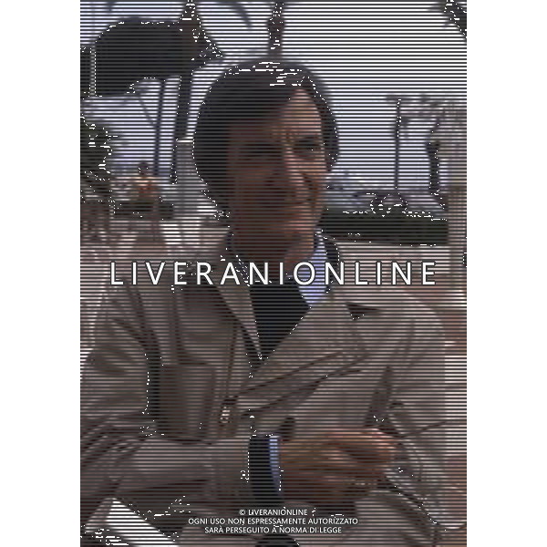 DIAP-RETROSPETTIVA CARLO LIZZANI REGISTA NELLA FOTO CARLO LIZZANI REGISTA A CANNES NELL\'ANNO 1983  AG ALDO LIVERANI SAS  
