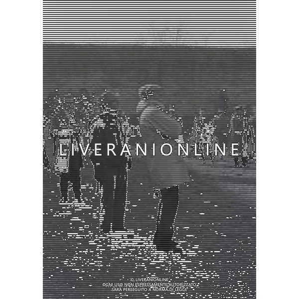 NEG-RETROSPETTIVA CARLO LIZZANI REGISTA NELLA FOTO CARLO LIZZANI REGISTA DEL FILM “IL PROCESSO DI VERONA“ NELL\'ANNO 1963 AG ALDO LIVERANI SAS