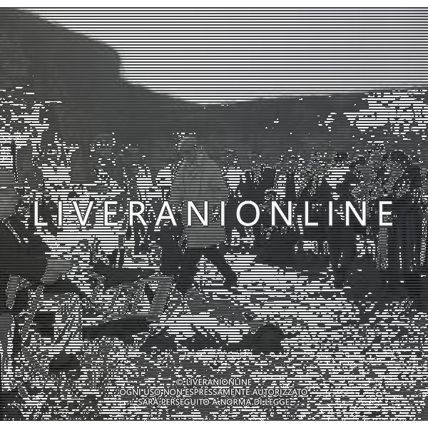 NEG-RETROSPETTIVA CARLO LIZZANI REGISTA NELLA FOTO CARLO LIZZANI REGISTA DEL FILM “IL PROCESSO DI VERONA“ NELL\'ANNO 1963 AG ALDO LIVERANI SAS