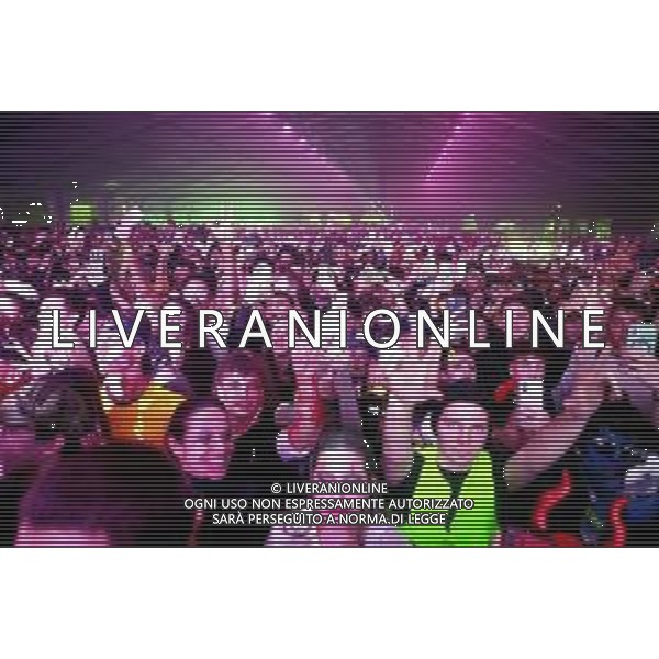 IMOLA 31 10 2025 AUTODROMO ENZO E DINO FERRARI MONSTERLAND HALLOWEEN FESTIVAL CONCERTO DI LAZZA NELLA FOTO LAZZA ©SANNA - AGENZIA ALDO LIVERANI SAS