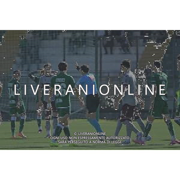 01 11 2025 - Avellino. Stadio Partenio-Lombardi. Serie BKT. Avellino-Reggiana Nella foto arbitro Luca Massimi assegna rigore per Avellino Foto Giuseppe Cuozzo/Agenzia Liverani Aldo Sas