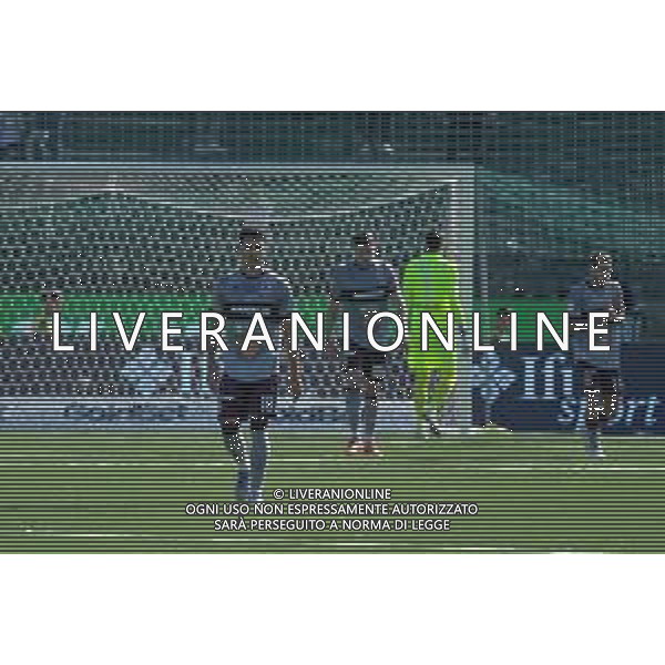 01 11 2025 - Avellino. Stadio Partenio-Lombardi. Serie BKT. Avellino-Reggiana Nella foto delusione giocatori Reggiana Foto Giuseppe Cuozzo/Agenzia Liverani Aldo Sas