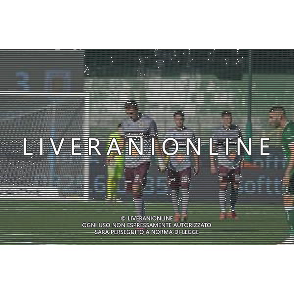 01 11 2025 - Avellino. Stadio Partenio-Lombardi. Serie BKT. Avellino-Reggiana Nella foto delusione Reggiana dopo gol 4-3 Foto Giuseppe Cuozzo/Agenzia Liverani Aldo Sas