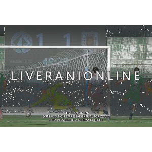 01 11 2025 - Avellino. Stadio Partenio-Lombardi. Serie BKT. Avellino-Reggiana Nella foto gol 2-1 di Tommaso Biasci Foto Giuseppe Cuozzo/Agenzia Liverani Aldo Sas