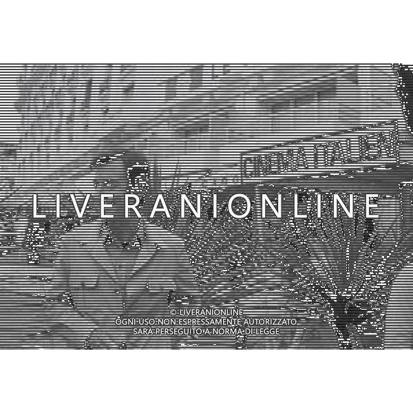 NEG-RETROSPETTIVA CARLO LIZZANI REGISTA NELLA FOTO CARLO LIZZANI REGISTA A CANNES NELL\'ANNO 1981 AG ALDO LIVERANI SAS 