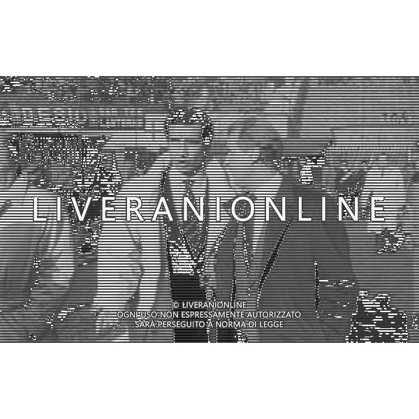 NEG- RETROSPETTIVA GIOVANNI TRAPATTONI ALLENATORE INTER NELLA FOTO GIOVANNI TRAPATTONI CON ALBERTO BIGON (ALLENATORE CESENA) NELL’ANNO 1987-1988 AG ALDO LIVERANI SAS