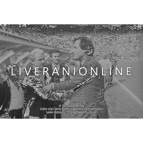 NEG- RETROSPETTIVA GIOVANNI TRAPATTONI ALLENATORE INTER NELLA FOTO GIOVANNI TRAPATTONI CON GIOVANNI GALEONE (ALLENATORE PESCARA) NELL’ANNO 1987-1988 AG ALDO LIVERANI SAS