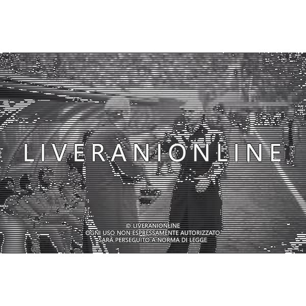 NEG- RETROSPETTIVA GIOVANNI TRAPATTONI ALLENATORE INTER NELLA FOTO GIOVANNI TRAPATTONI CON ARRIGO SACCHI (ALLENATORE MILAN) NELL’ANNO 1987-1988 AG ALDO LIVERANI SAS