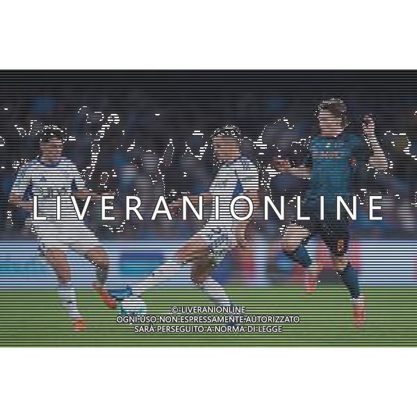 TVPM Napoli, Como Nella Foto: Marc Oliver Kempf, Scott Francis Mctominay Foto Mosca, Ag.Liverani- AGENZIA ALDO LIVERANI SAS -TVPM Napoli - Como Campionato calcio Serie A 01.11.2025