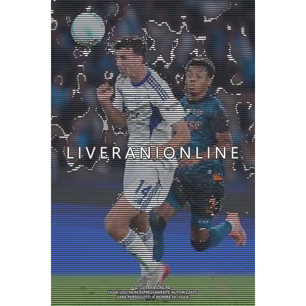 TVPM Napoli, Como Nella Foto: Jacobo Ramon, David Neres Foto Mosca, Ag.Liverani- AGENZIA ALDO LIVERANI SAS -TVPM Napoli - Como Campionato calcio Serie A 01.11.2025