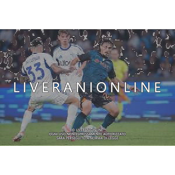 TVPM Napoli, Como Nella Foto: Eljif Elmas Foto Mosca, Ag.Liverani- AGENZIA ALDO LIVERANI SAS -TVPM Napoli - Como Campionato calcio Serie A 01.11.2025