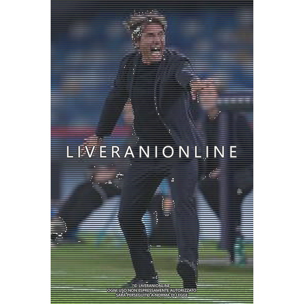 TVPM Napoli, Como Nella Foto: Antonio Conte Foto Mosca, Ag.Liverani- AGENZIA ALDO LIVERANI SAS -TVPM Napoli - Como Campionato calcio Serie A 01.11.2025