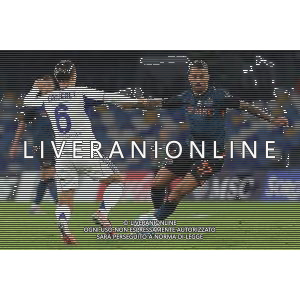 TVPM Napoli, Como Nella Foto: Leonardo Spinazzola, Maxence Caqueret Foto Mosca, Ag.Liverani- AGENZIA ALDO LIVERANI SAS -TVPM Napoli - Como Campionato calcio Serie A 01.11.2025