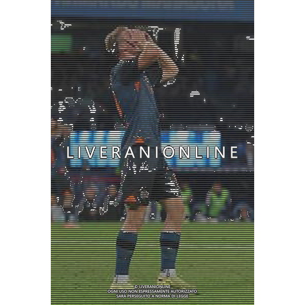 TVPM Napoli, Como Nella Foto: delusione Rasmus Hojlund Foto Mosca, Ag.Liverani- AGENZIA ALDO LIVERANI SAS -TVPM Napoli - Como Campionato calcio Serie A 01.11.2025
