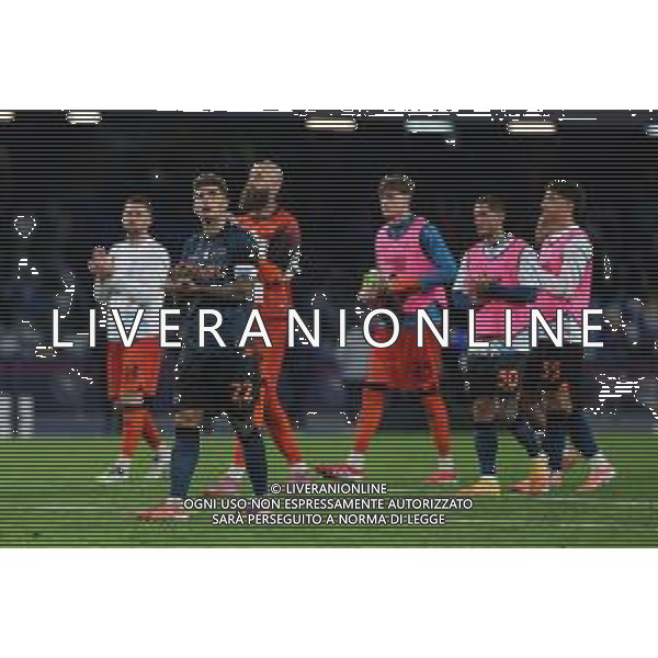 TVPM Napoli, Como Nella Foto: napoli fine gara Foto Mosca, Ag.Liverani- AGENZIA ALDO LIVERANI SAS -TVPM Napoli - Como Campionato calcio Serie A 01.11.2025