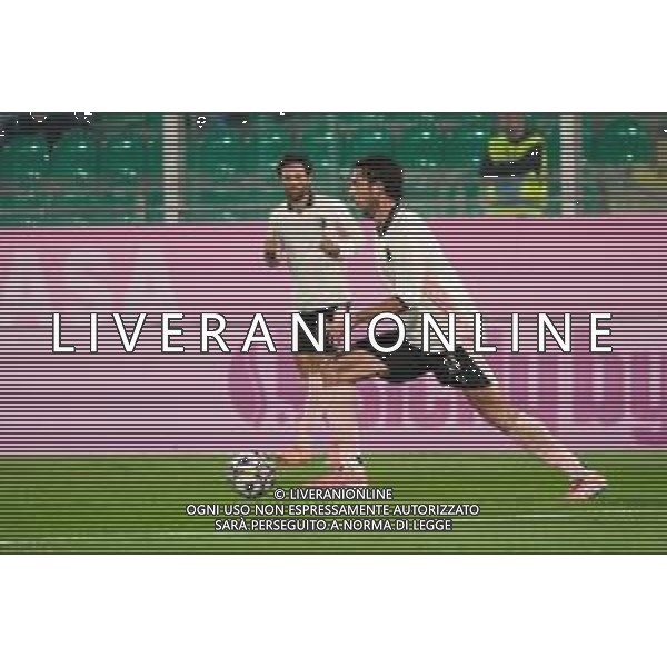 Palermo, Italy, 1 November 2025. Renzo Barbera Stadium, Palermo vs Pescara, match valid for the 2025/2026 Serie B championship. In the photo: Mattia Bani (Palermo FC) ©Federico Serra - AGENZIA ALDO LIVERANI SAS