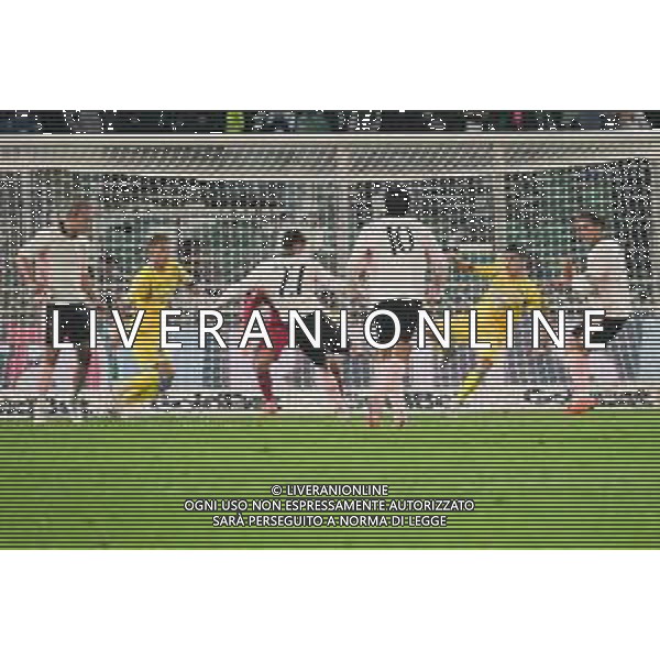 Palermo, Italia, 1 novembre 2025. Stadio Renzo Barbera, Palermo vs Pescara, match valido per il campionato di Serie B 2025/2026. Nella foto: Gol Niccolo’ Pierozzi (Palermo FC) ©Federico Serra - AGENZIA ALDO LIVERANI SAS