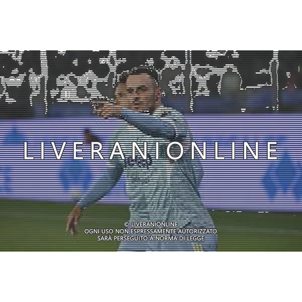 TVRG Cremonese vs Juventus nella foto Filip Kostic (Juventus) esultanza dopo il gol dell\'1 a 0 Cremona 01-11-2025 Stadio Giovanni Zini Cremonese vs Juventus Campionato Serie A Enilive - 10a giornata foto Roberto Garavaglia/Agenzia Aldo Liverani sas