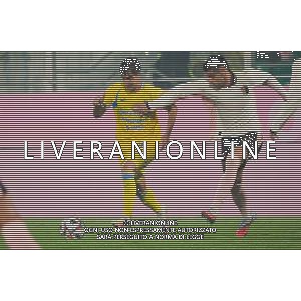 Palermo, Italia, 1 novembre 2025. Stadio Renzo Barbera, Palermo vs Pescara, match valido per il campionato di Serie B 2025/2026. Nella foto: Tommaso Corazza (Pescara) e Niccolo’ Pierozzi (Palermo FC) ©Federico Serra - AGENZIA ALDO LIVERANI SAS