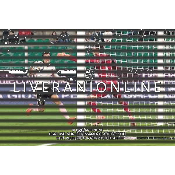 Palermo, Italia, 1 novembre 2025. Stadio Renzo Barbera, Palermo vs Pescara, match valido per il campionato di Serie B 2025/2026. Nella foto: Gol Jacopo Segre (Palermo FC) ©Federico Serra - AGENZIA ALDO LIVERANI SAS