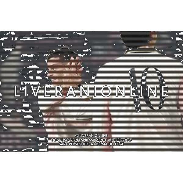 Palermo, Italia, 1 novembre 2025. Stadio Renzo Barbera, Palermo vs Pescara, match valido per il campionato di Serie B 2025/2026. Nella foto: Esultanza Niccolo’ Pierozzi (Palermo FC) ©Federico Serra - AGENZIA ALDO LIVERANI SAS