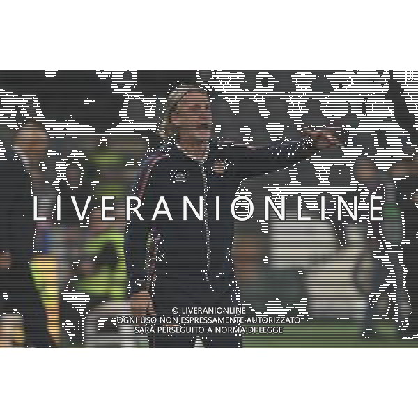 TVRG Cremonese vs Juventus nella foto Davide Nicola allenatore Cremonese Cremona 01-11-2025 Stadio Giovanni Zini Cremonese vs Juventus Campionato Serie A Enilive - 10a giornata foto Roberto Garavaglia/Agenzia Aldo Liverani sas