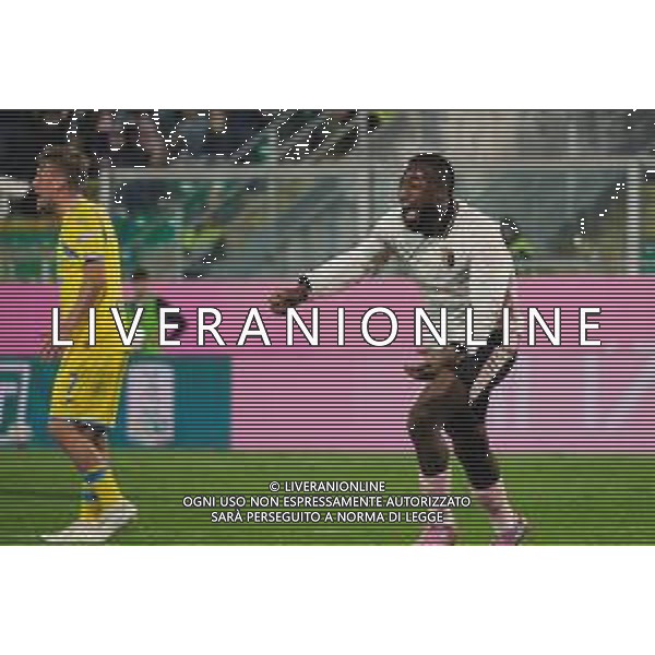 Palermo, Italy, 1 November 2025. Renzo Barbera Stadium, Palermo vs Pescara, match valid for the 2025/2026 Serie B championship. In the photo: Salim Diakite\' (Palermo FC) celebrating ©Federico Serra - AGENZIA ALDO LIVERANI SAS