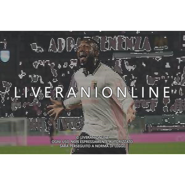 Palermo, Italia, 1 novembre 2025. Stadio Renzo Barbera, Palermo vs Pescara, match valido per il campionato di Serie B 2025/2026. Nella foto: Esultanza Salim Diakite\' (Palermo FC) ©Federico Serra - AGENZIA ALDO LIVERANI SAS