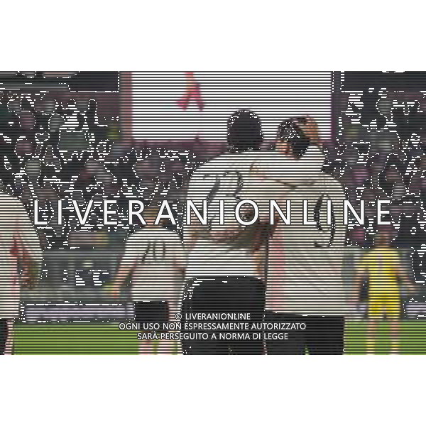 Palermo, Italia, 1 novembre 2025. Stadio Renzo Barbera, Palermo vs Pescara, match valido per il campionato di Serie B 2025/2026. Nella foto: Esultanza Salim Diakite\' (Palermo FC) e Matteo Brunori (Palermo FC) ©Federico Serra - AGENZIA ALDO LIVERANI SAS