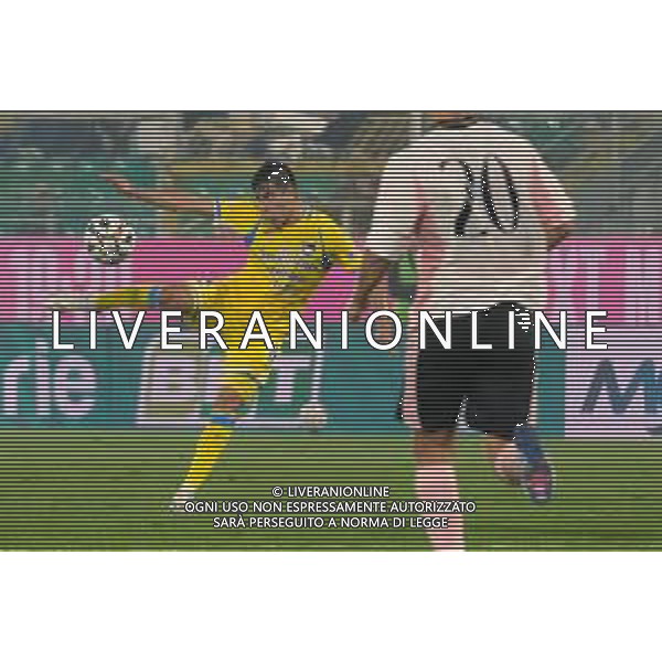 Palermo, Italy, 1 November 2025. Renzo Barbera Stadium, Palermo vs Pescara, match valid for the 2025/2026 Serie B championship. In the photo: Tommaso Corazza (Pescara) ©Federico Serra - AGENZIA ALDO LIVERANI SAS