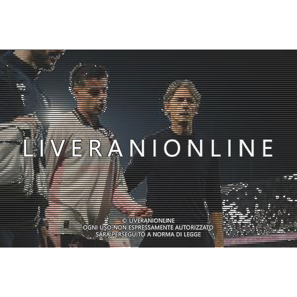 Palermo, Italia, 1 novembre 2025. Stadio Renzo Barbera, Palermo vs Pescara, match valido per il campionato di Serie B 2025/2026. Nella foto: Filippo Inzaghi (Palermo FC) ©Federico Serra - AGENZIA ALDO LIVERANI SAS