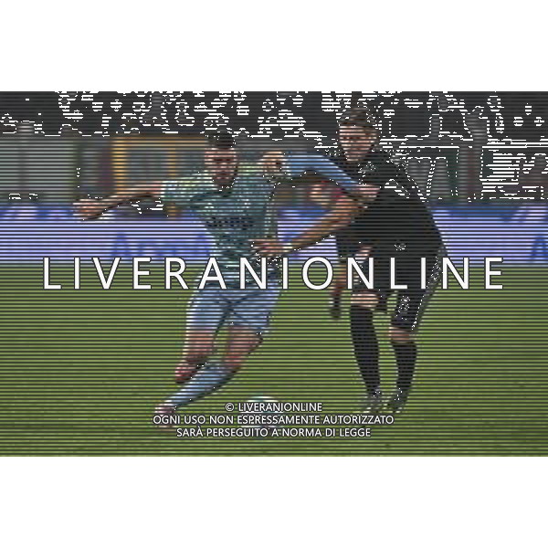 TVRG Cremonese vs Juventus nella foto Dusan Vlahovic (Juventus) e Federico Baschirotto (Cremonese) Cremona 01-11-2025 Stadio Giovanni Zini Cremonese vs Juventus Campionato Serie A Enilive - 10a giornata foto Roberto Garavaglia/Agenzia Aldo Liverani sas