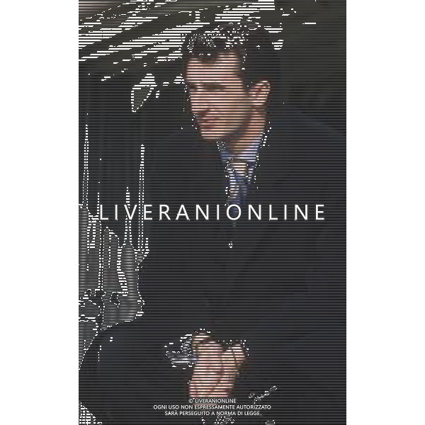 DIAP-RETROSPETTIVA ROBERTO RAMBAUDI CALCIATORE NELLA FOTO ROBERTO RAMBAUDI CON LA MAGLIA DELL\'ATALANTA CALCIO AG ALDO LIVERANI SAS