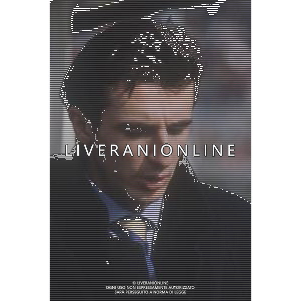 DIAP-RETROSPETTIVA ROBERTO RAMBAUDI CALCIATORE NELLA FOTO ROBERTO RAMBAUDI CON LA MAGLIA DELL\'ATALANTA CALCIO AG ALDO LIVERANI SAS