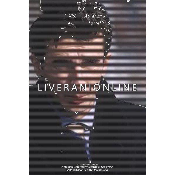 DIAP-RETROSPETTIVA ROBERTO RAMBAUDI CALCIATORE NELLA FOTO ROBERTO RAMBAUDI CON LA MAGLIA DELL\'ATALANTA CALCIO AG ALDO LIVERANI SAS