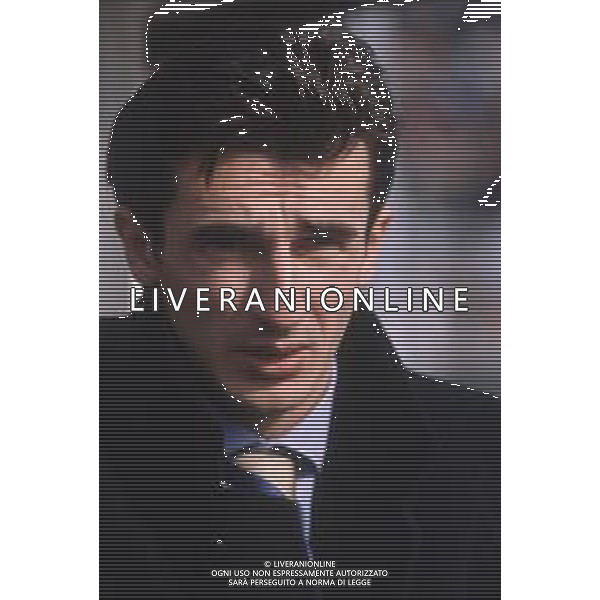 DIAP-RETROSPETTIVA ROBERTO RAMBAUDI CALCIATORE NELLA FOTO ROBERTO RAMBAUDI CON LA MAGLIA DELL\'ATALANTA CALCIO AG ALDO LIVERANI SAS