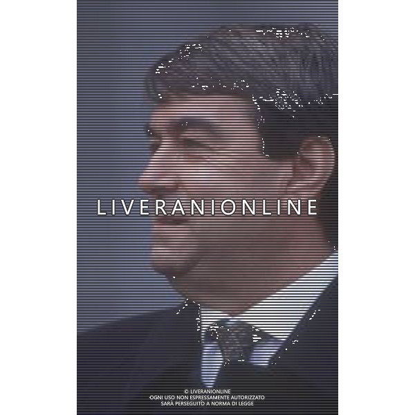 DIAP-RETROSPETTIVA ALDO SPINELLI PRESIDENTE GENOA CALCIO NELLA FOTO ALDO SPINELLI PRESIDENTE DEL GENOA CALCIO NELL\'ANNO 1992-1993 AG ALDO LIVERANI SAS