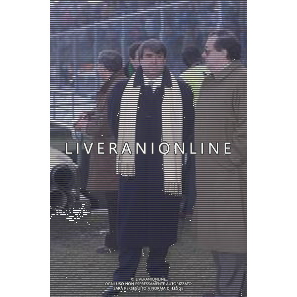 DIAP-RETROSPETTIVA ALDO SPINELLI PRESIDENTE GENOA CALCIO NELLA FOTO ALDO SPINELLI PRESIDENTE DEL GENOA CALCIO NELL\'ANNO 1992-1993 AG ALDO LIVERANI SAS