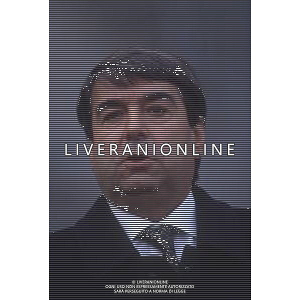 DIAP-RETROSPETTIVA ALDO SPINELLI PRESIDENTE GENOA CALCIO NELLA FOTO ALDO SPINELLI PRESIDENTE DEL GENOA CALCIO NELL\'ANNO 1992-1993 AG ALDO LIVERANI SAS
