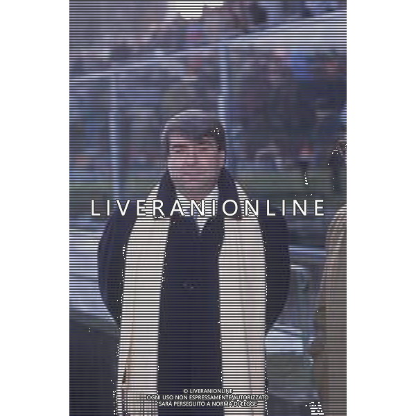 DIAP-RETROSPETTIVA ALDO SPINELLI PRESIDENTE GENOA CALCIO NELLA FOTO ALDO SPINELLI PRESIDENTE DEL GENOA CALCIO NELL\'ANNO 1992-1993 AG ALDO LIVERANI SAS