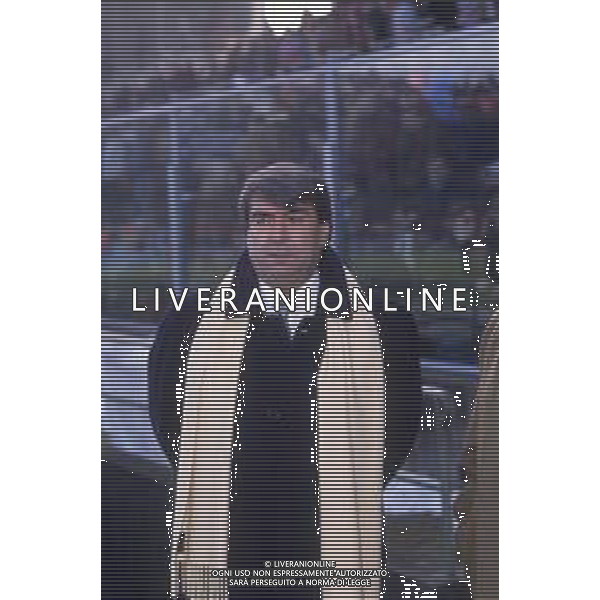 DIAP-RETROSPETTIVA ALDO SPINELLI PRESIDENTE GENOA CALCIO NELLA FOTO ALDO SPINELLI PRESIDENTE DEL GENOA CALCIO NELL\'ANNO 1992-1993 AG ALDO LIVERANI SAS
