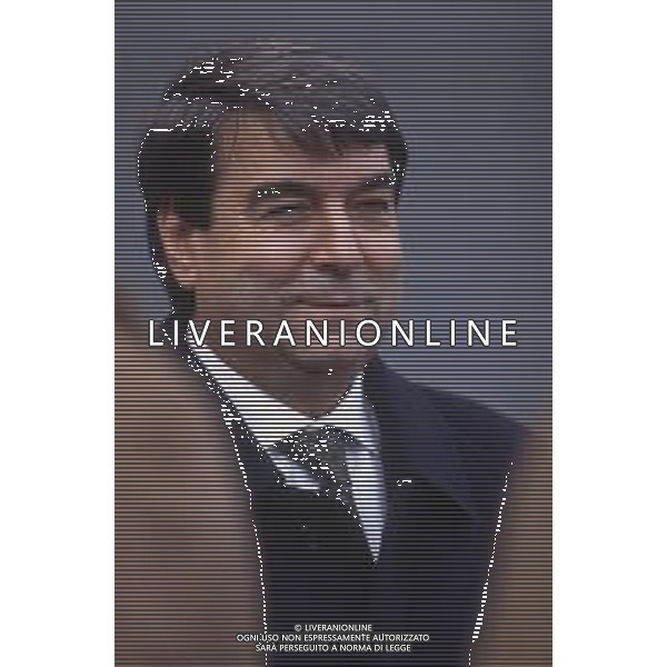 DIAP-RETROSPETTIVA ALDO SPINELLI PRESIDENTE GENOA CALCIO NELLA FOTO ALDO SPINELLI PRESIDENTE DEL GENOA CALCIO NELL\'ANNO 1992-1993 AG ALDO LIVERANI SAS