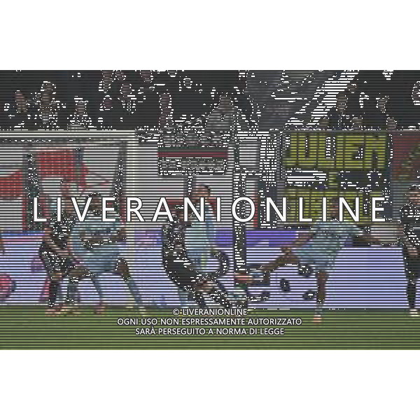 TVRG Cremonese vs Juventus nella foto Tommaso Barbieri (Cremonese) occasione da gol Cremona 01-11-2025 Stadio Giovanni Zini Cremonese vs Juventus Campionato Serie A Enilive - 10a giornata foto Roberto Garavaglia/Agenzia Aldo Liverani sas